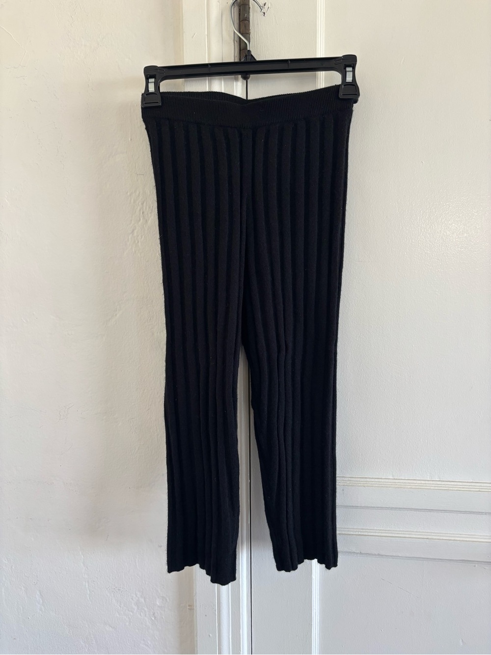 The Elder Statesman Ribbed Capris